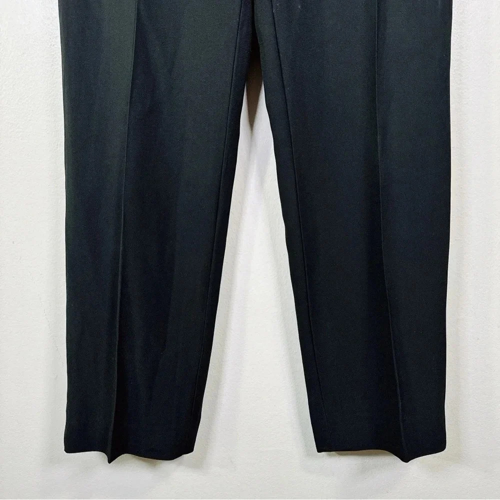 AKRIS Womens Size 6 Viscose High Rise Straight Leg Career Trouser - Picture 3 of 8
